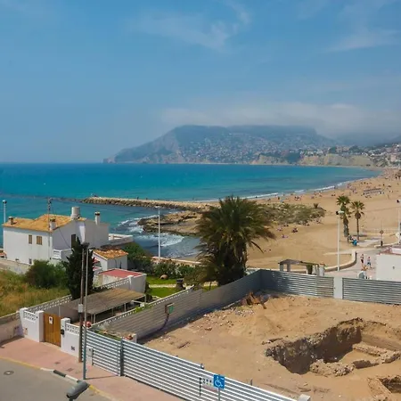 Hi-5g Apto Con Vistas Al Mar En Playa Arenal Calpe